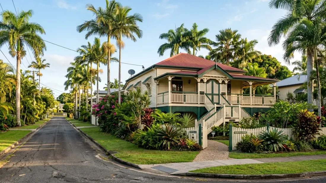 Cairns suburban street near Smithfield